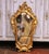 Mid 19th Century 19th Century Italian Louis XV Carved Giltwood Wall Mirror With Mercury Glass For Sale - Image 5 of 7