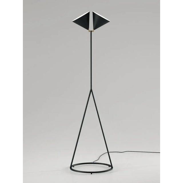 Deux floor light by atelier areti dimensions: d 54 x w 54 x h 158.5 cm. Materials: powder-coated metal, brass. All our...