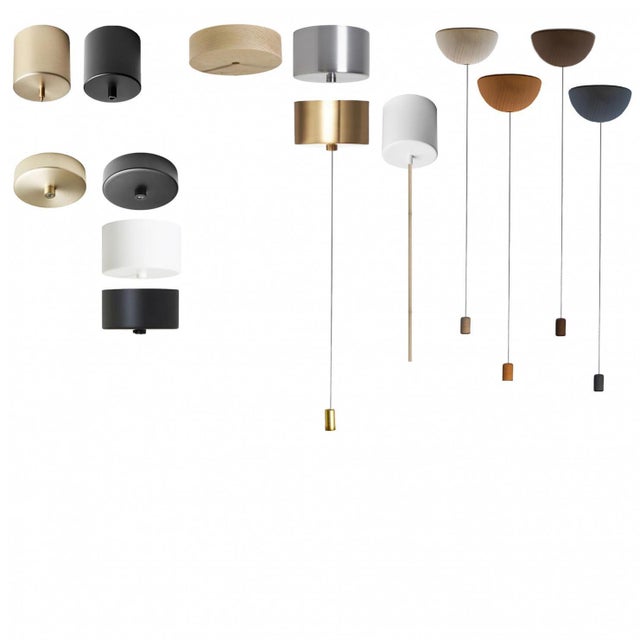 Ceramic Cognac Blue Ceramic Pendant Light, Denmark, 1970 For Sale - Image 9 of 16