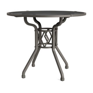 Brown Jordan Venetian 36" Round Dining Table, Mica frame For Sale