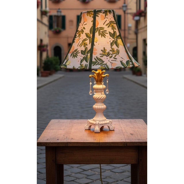 Botanical Lampshade in Rifle Paper Co. Primavera Fabric – Italian Collection For Sale - Image 4 of 4