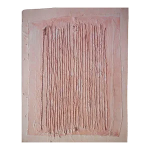 Adja Yunkers, Blind Man's White Collage painting