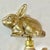 1980s Vintage Hollywood Regency Boho Chic Brass Bunny Outside Water Faucet. For Sale - Image 5 of 9