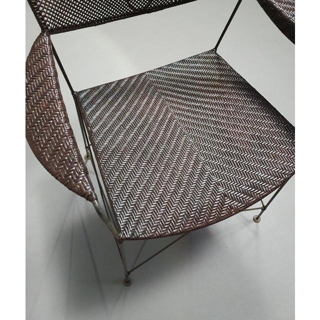 Rattan Dining Set from Yuzuru Yamakawa, Set of For Sale - Image 13 of 18