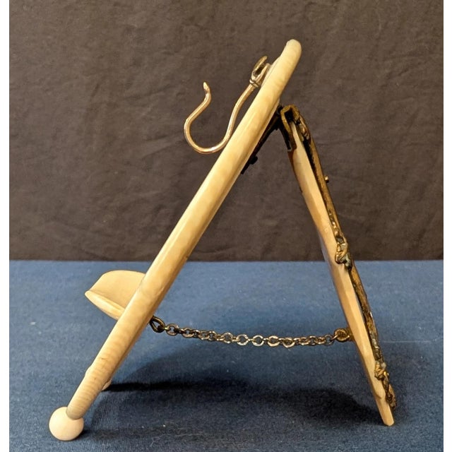 Japanese Antique Japanese Pocket Watch Stand For Sale - Image 3 of 5