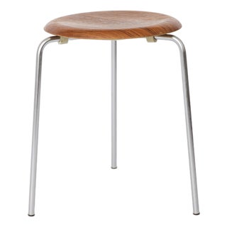 Vintage Danish Stool by Arne Jacobsen for Fritz Hansen, 1950s For Sale