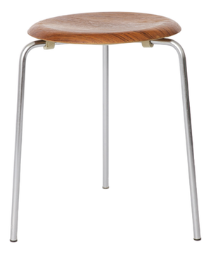 Vintage Danish Stool by Arne Jacobsen for Fritz Hansen, 1950s