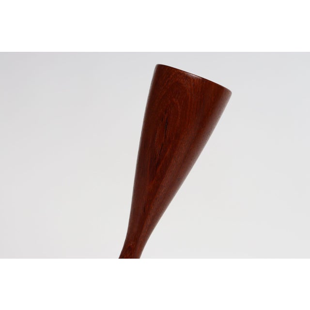 Pair of Danish Modern Sculptural Organic Form Candlesticks by Digsmed For Sale - Image 9 of 17