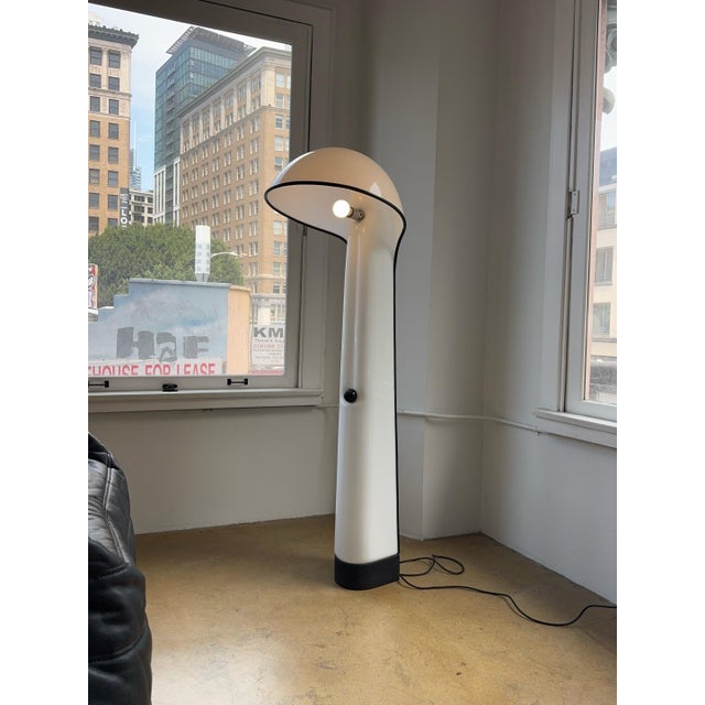 Mid-Century Modern 1970s Space Age Alba Floor Lamp for Harvey Guzzini For Sale - Image 3 of 7