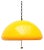 Space Age Cabras Pendant Lamp by Luigi Massoni for Guzzini For Sale