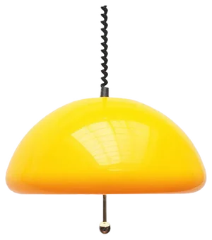 Space Age Cabras Pendant Lamp by Luigi Massoni for Guzzini