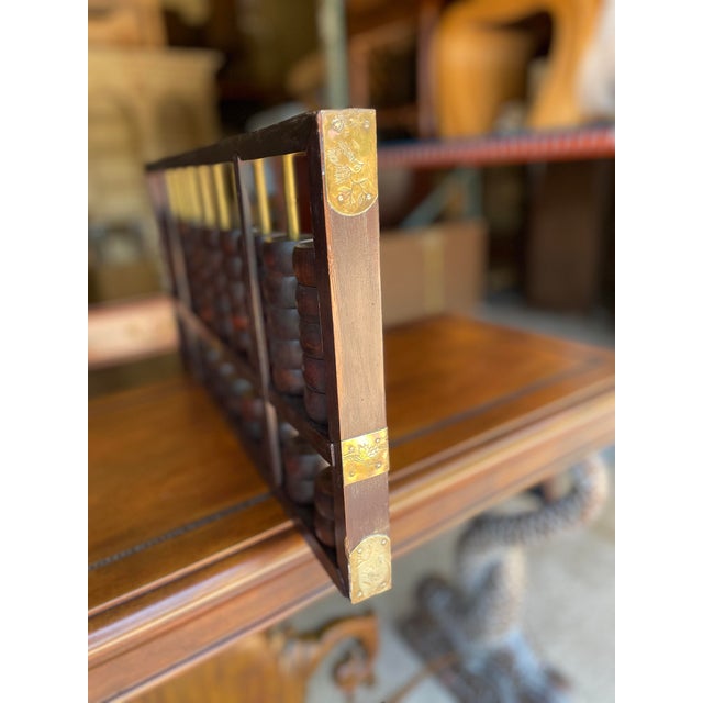 VIntage Large Abacus Imported From Hong Kong For Sale In Naples, FL - Image 6 of 12