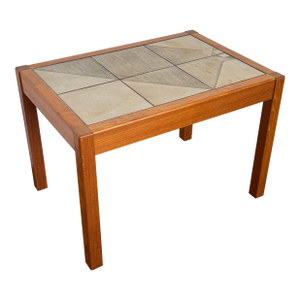 Side table Designed and created in Denmark by Gangso Mobler in the 1970s