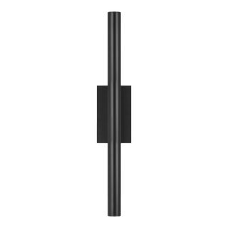 Visual Comfort Modern Chara 26 Outdoor Wall LED Black For Sale