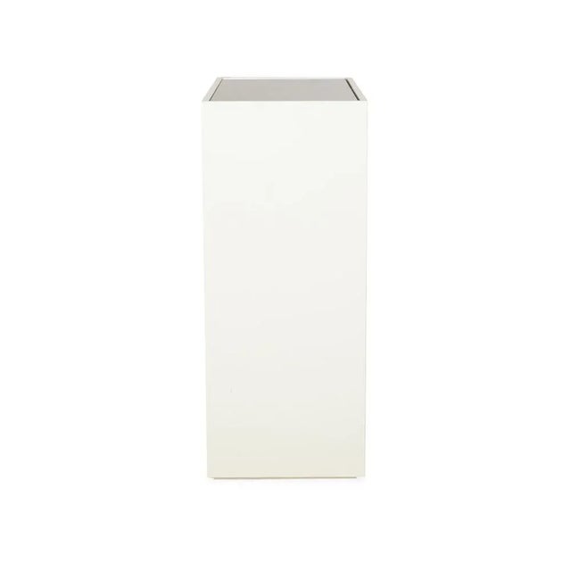 White Cube Sideboard in Cream Wood with Drawers from Interlübke For Sale - Image 8 of 10