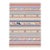 Handwoven Durrie Kilim Rug | 6' X 9' | Striped Tribal Design | Indian Flatweave Wool Rug For Sale