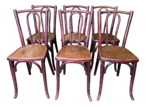 Bistro Chairs from Baumann, Set of 6