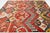 2020s Moroccan Style Hand-Knotted Wool Area Rug With Graphic Tribal in Terracotta Red For Sale - Image 5 of 12