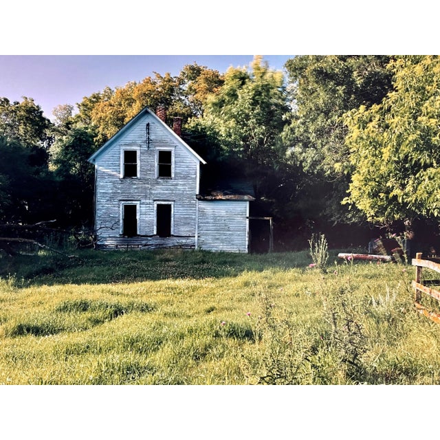 1990s Maxwell Mackenzie, Farm Summer Landscape, Large Panoramic Vintage Color Photograph Signed Photo, 1993 For Sale - Image 5 of 9