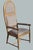 Italian High-Backed Study Chair, 1950s For Sale - Image 14 of 14