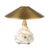 Contemporary Mini Marble & Brass Table Lamp For Sale - Image 3 of 5