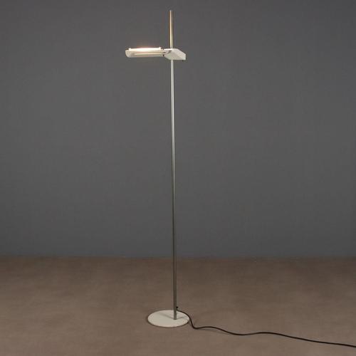 White Bis A700 Lamp by Bruno Gecchelin for Arteluce For Sale - Image 8 of 8