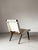 Ivory Model 654W Vostra Lounge Chair with Walnut Frame and New Webbing by Jens Risom for Knoll, 1950s For Sale - Image 8 of 14