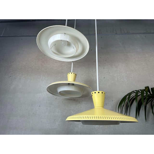 Philips Vintage NB93 Pendant Lamp by Louis Kalff for Philips, 1950s For Sale - Image 4 of 10