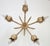 Brass Tulip Ceiling Lamp from Koch & Sons, 1960s For Sale - Image 9 of 9