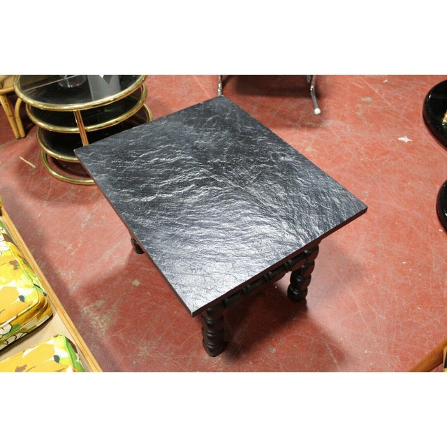 1970s 1970s Adrian Pearsall Craft Assoc. "Strictly Spanish" Side Table For Sale - Image 5 of 9