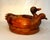 English Asian Folk Art Duck Wicker Lidded Basket For Sale - Image 3 of 11