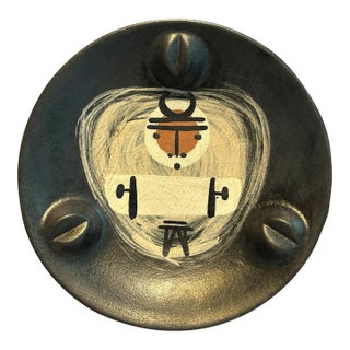 Very Rare MCM Richard Saar 1950’s Pottery Catchall Ashtray For Sale