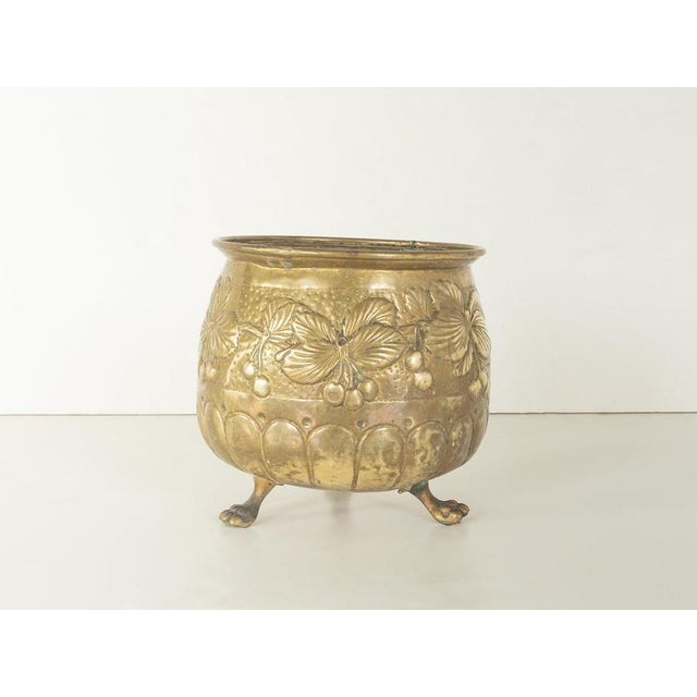 Victorian Brass Cachepot For Sale - Image 6 of 6
