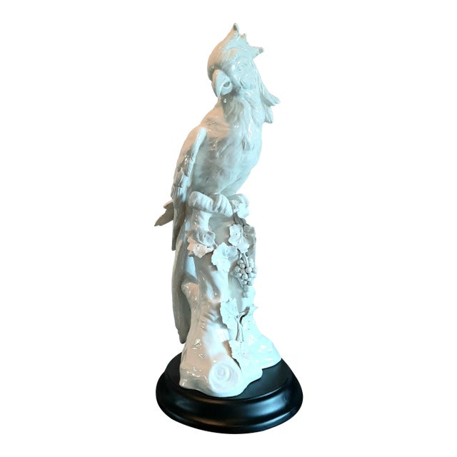 Vintage Italian Ceramic Parrot For Sale