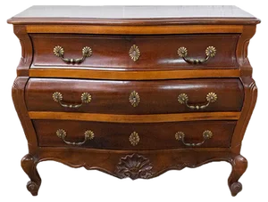 French Louis XV Style Chest of Drawers, 1950s