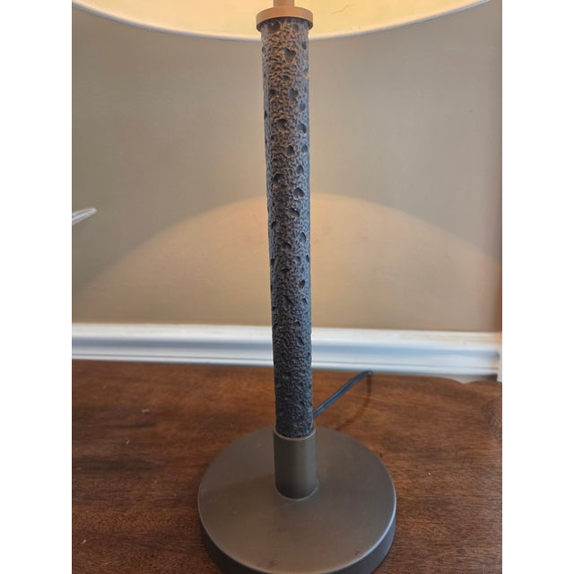 Bronze Baker Lexicon Collection Brutalist Coralium Table Lamp For Sale - Image 8 of 13