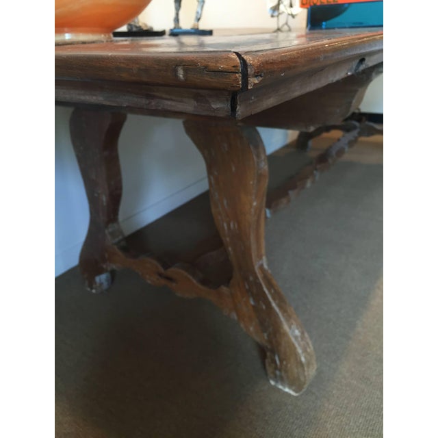 Baroque 1810 Baroque Refectory Table For Sale - Image 3 of 10