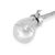 Late 20th Century Vintage Tiffany & Co. Elsa Peretti Sterling Silver Buttle Jug Pendant Necklace For Sale - Image 5 of 9