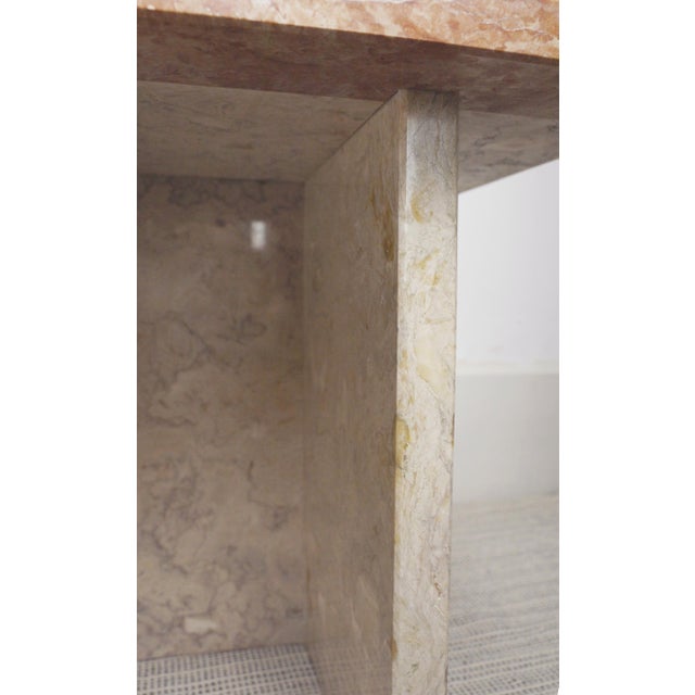 Postmodern Marble Nesting Tables, 1980s, Set of 3 For Sale - Image 6 of 18