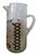 This vintage Culver glass pitcher showcases the stunning Imari pattern with 22K gold embellishments. The intricate floral...
