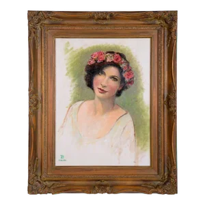 Dirk Foslien "A Rose by Another Name" Oil Painting on Canvas Foam Board