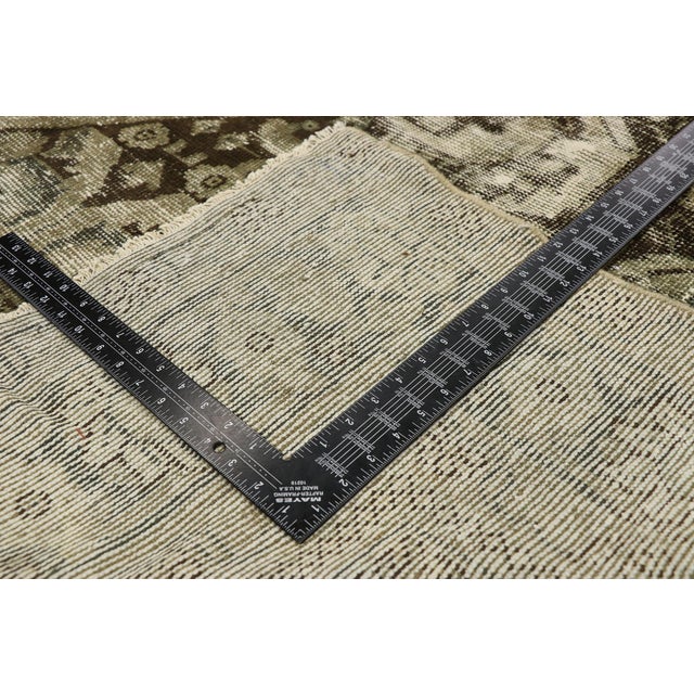 Late 19th Century Late 19th Century Persian Mahal Rug, 09'00 X 12'02 For Sale - Image 5 of 14