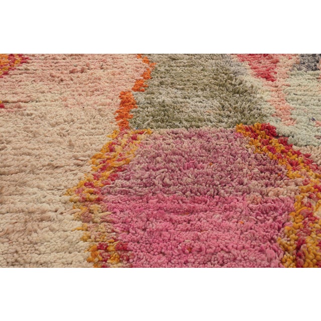 Early 21st Century Contemporary Boujad Moroccan Rug, 10'01 X 13'02 For Sale - Image 5 of 10