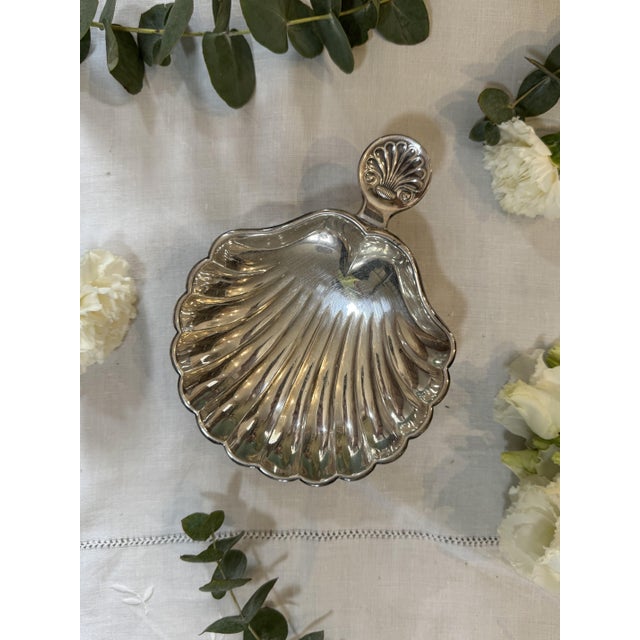 Vintage Seashell Trinket Tray For Sale - Image 3 of 3