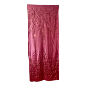 Zardozi Embroidered Silk Wall / Curtain Panel
