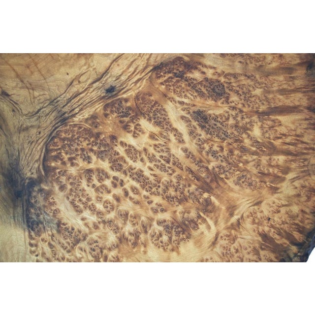 Walnut Signed Table by Jörg Pietschmann For Sale - Image 15 of 17