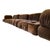 Brown Alpaca Velvet Camaleonda Modular Sofa by Mario Bellini for C&B Italia, 1972, Set of 5 For Sale - Image 10 of 12