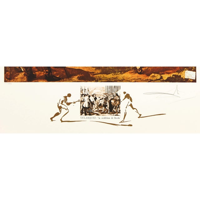 Salvador Dalí Salvador Dalí "Le Reddition De Breda" (The Surrender of Breda) For Sale - Image 4 of 4