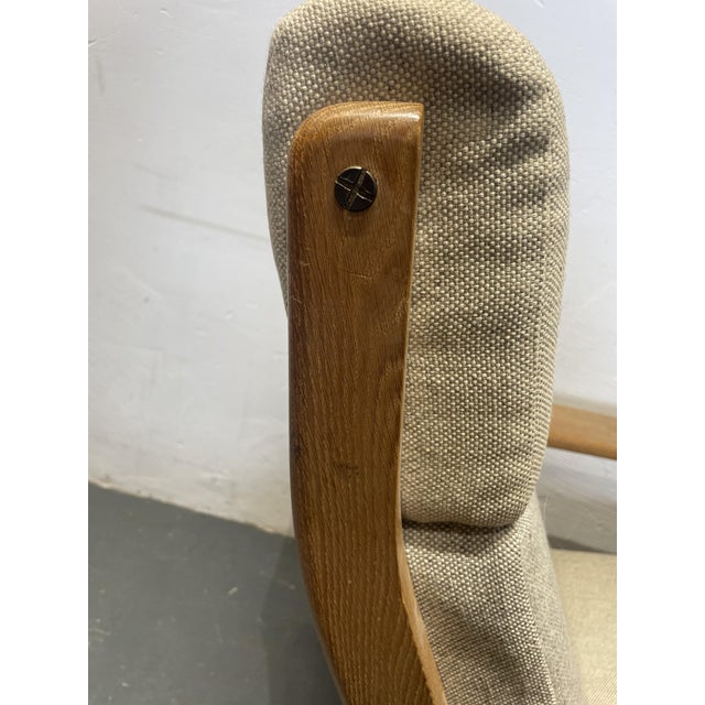 Set of Model GE290 Lounge Chair and Ottoman in Oak by Hans Wegner for Getama Gedsted, Denmark, 1960s For Sale - Image 11 of 18