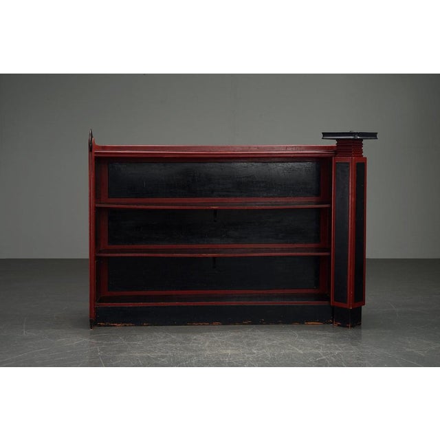 Amsterdamse School Shelving Unit, 1920s For Sale - Image 16 of 16